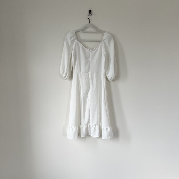 S White Summer Dress - Picture 3 of 5